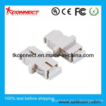 Sc M-Simplex Optical Fiber Adapter Fiber Optic Adapter